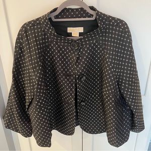 Micheal Kors black button jacket